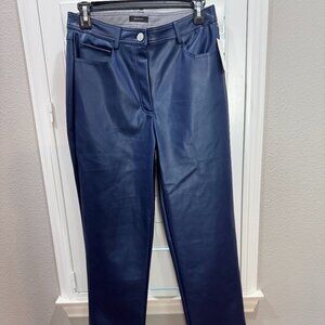Halogen Deep Blue Straight Leg Pants